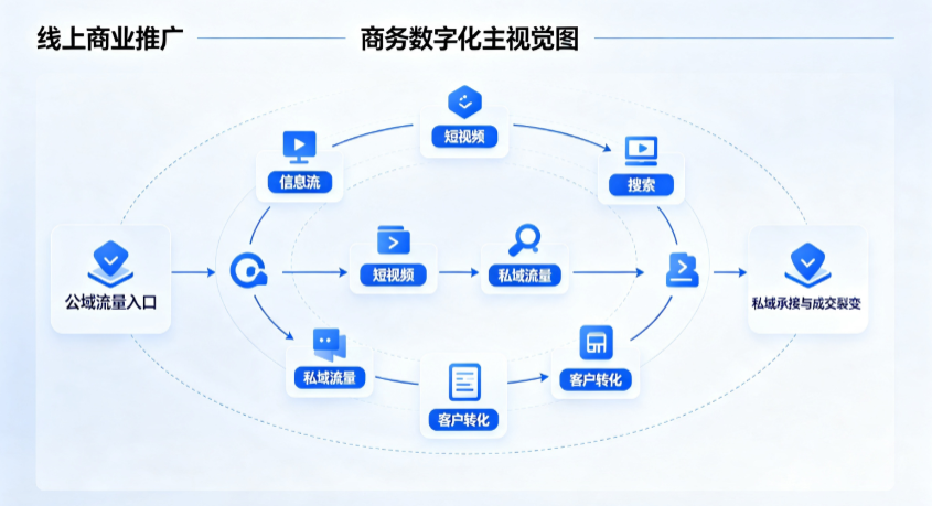 札达县线上商业推广怎么做？全域流量闭环搭建与低成本转化实战指南